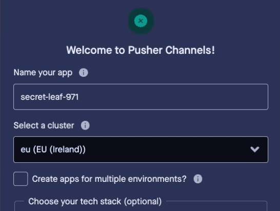 Pusher Cluster Location